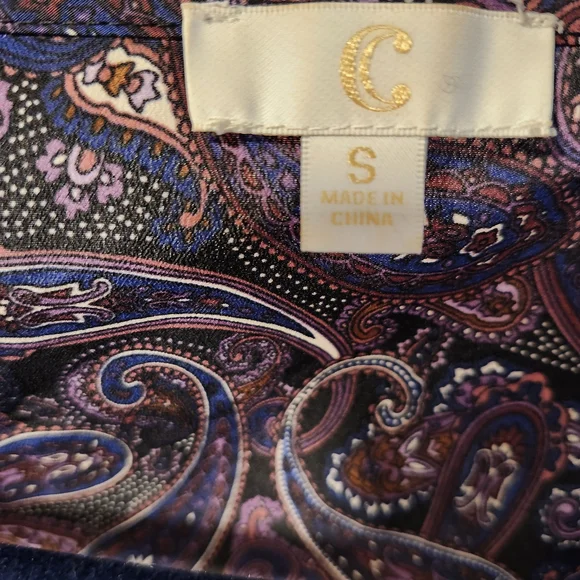 C Navy Women's Robe - Picture 4 of 5